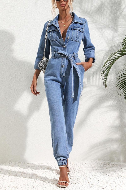 Isabella Denim Jumpsuit