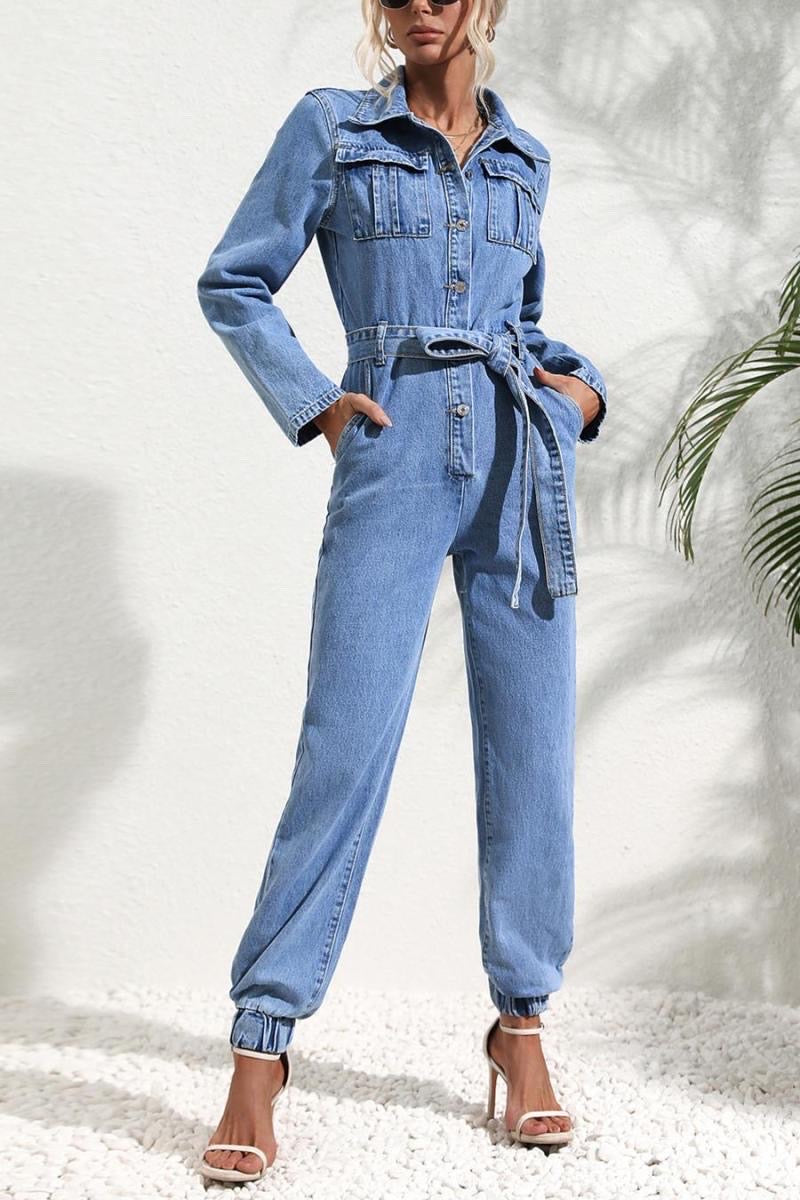 Isabella Denim Jumpsuit