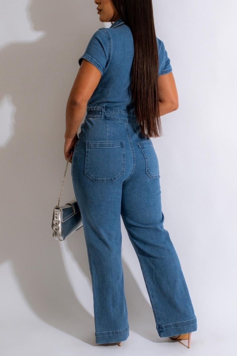 The Weekend Denim Jumpsuit