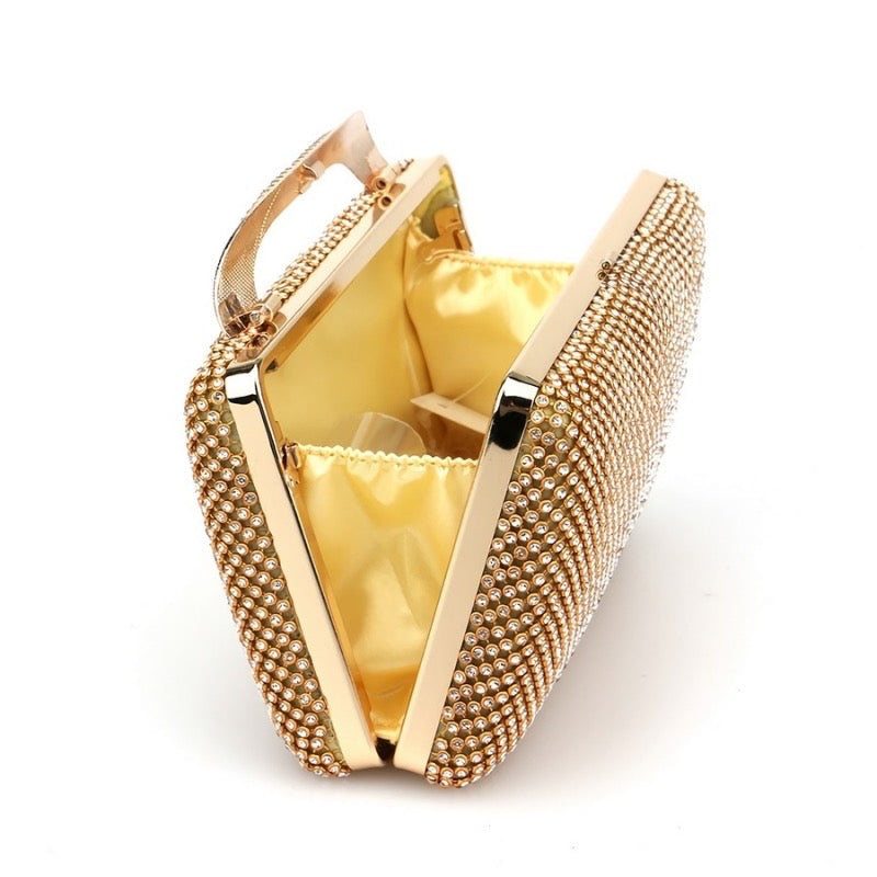 Classic Gold and Silver Clutch
