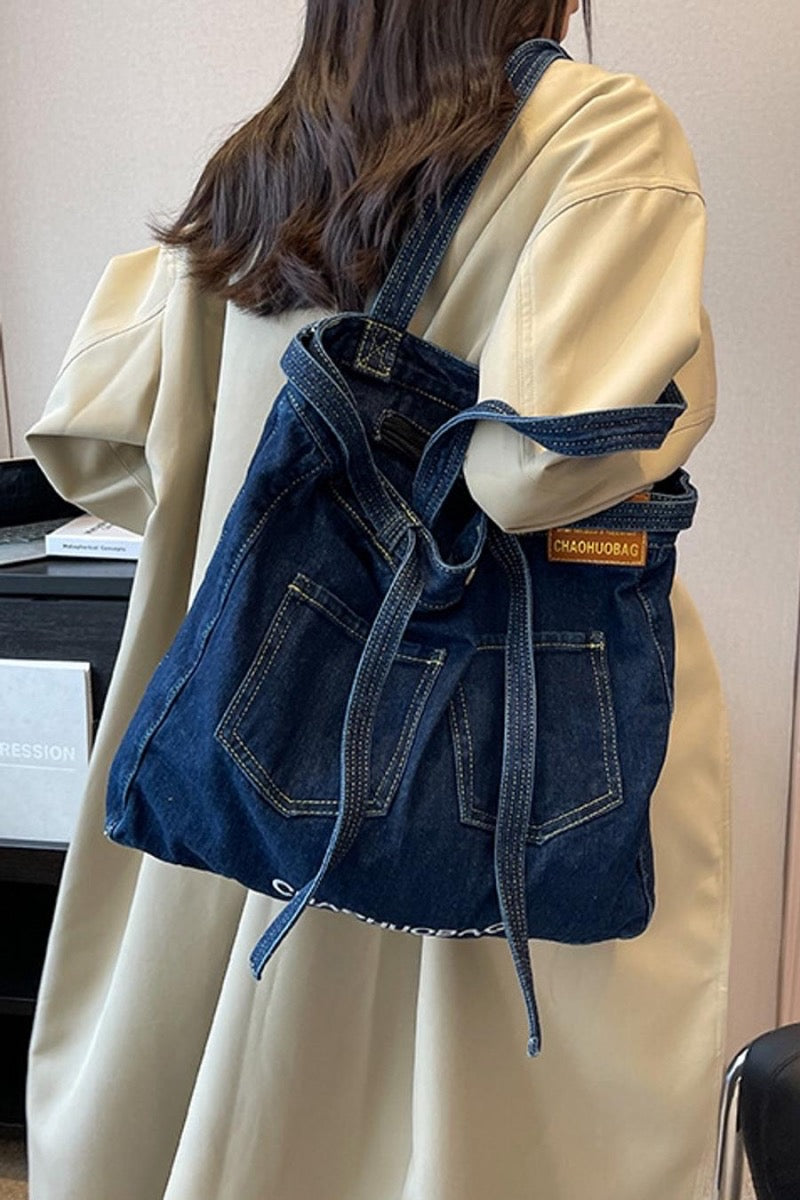 Denim Tote Bag