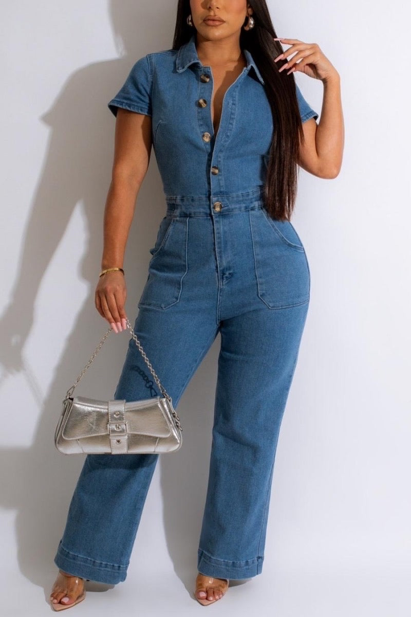 The Weekend Denim Jumpsuit