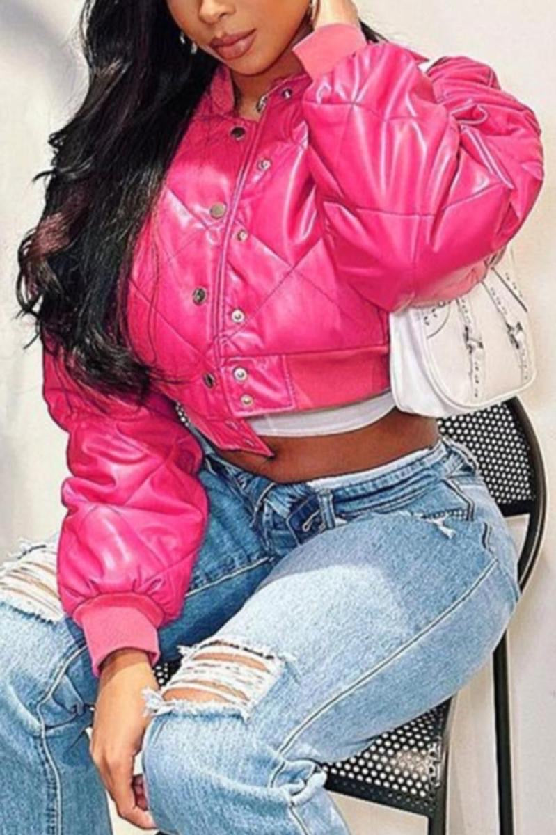 Hot Pink Crop Jacket