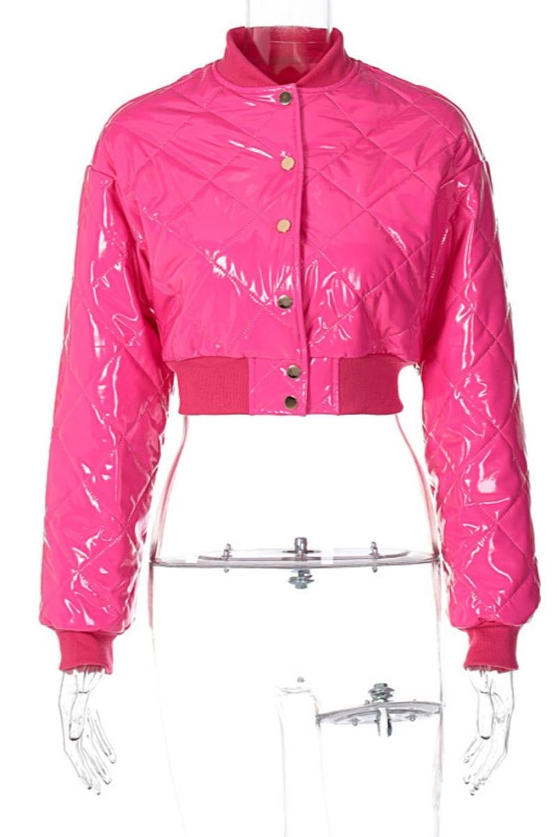 Hot Pink Crop Jacket
