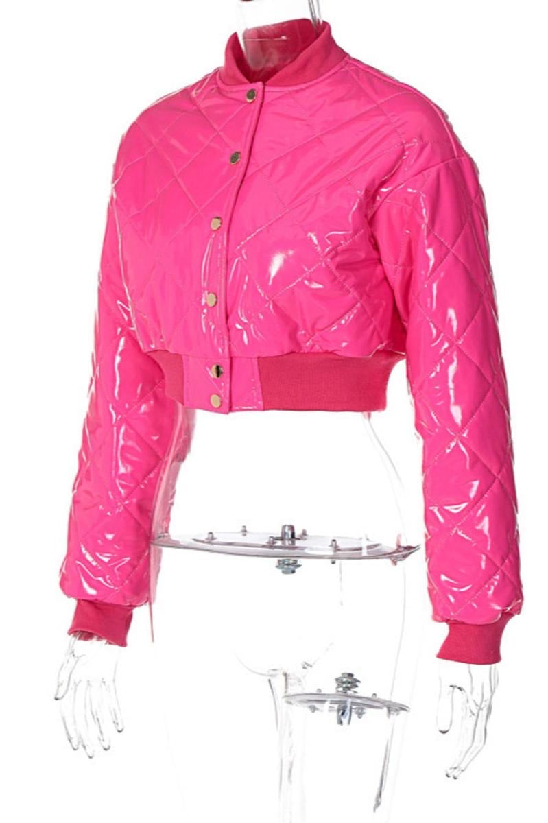 Hot Pink Crop Jacket