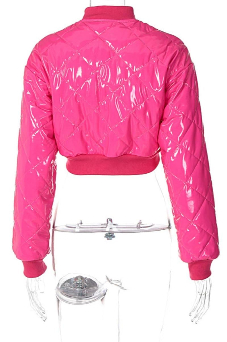 Hot Pink Crop Jacket