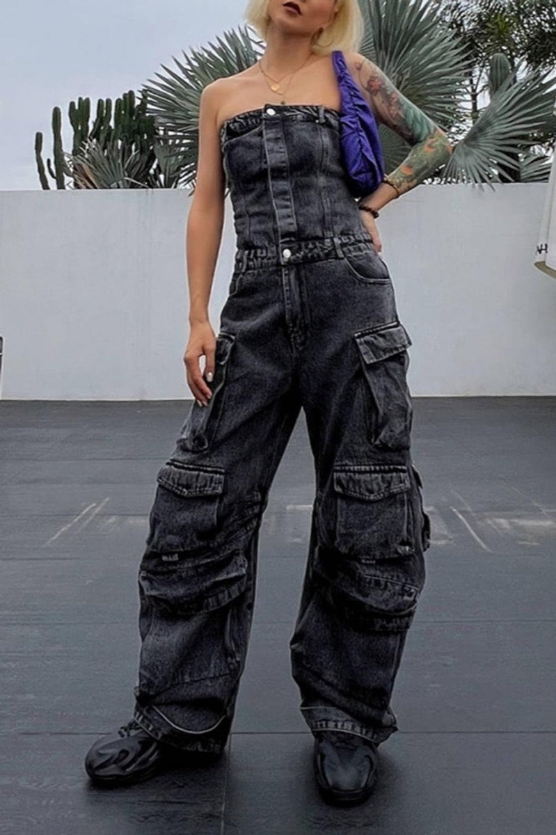 Deluxe demin jumpsuit