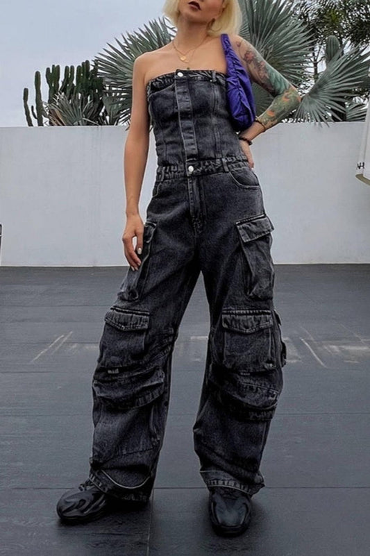 Deluxe demin jumpsuit
