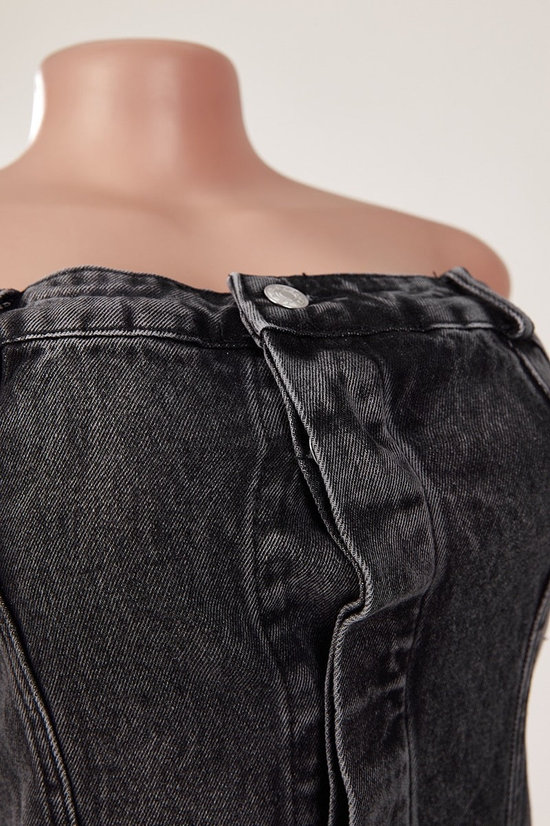 Deluxe demin jumpsuit