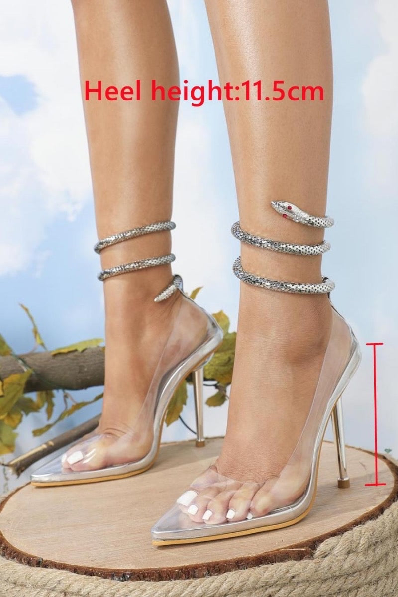 If it was a Snake buckle High-Heel Sandal