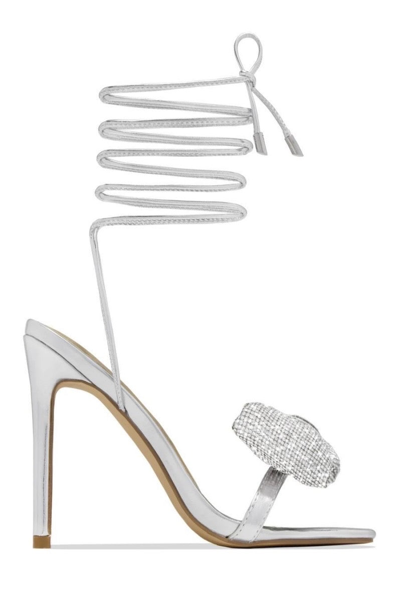 Pretty Little Bow High-Heel Sandal