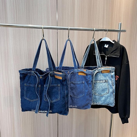 Denim Tote Bag