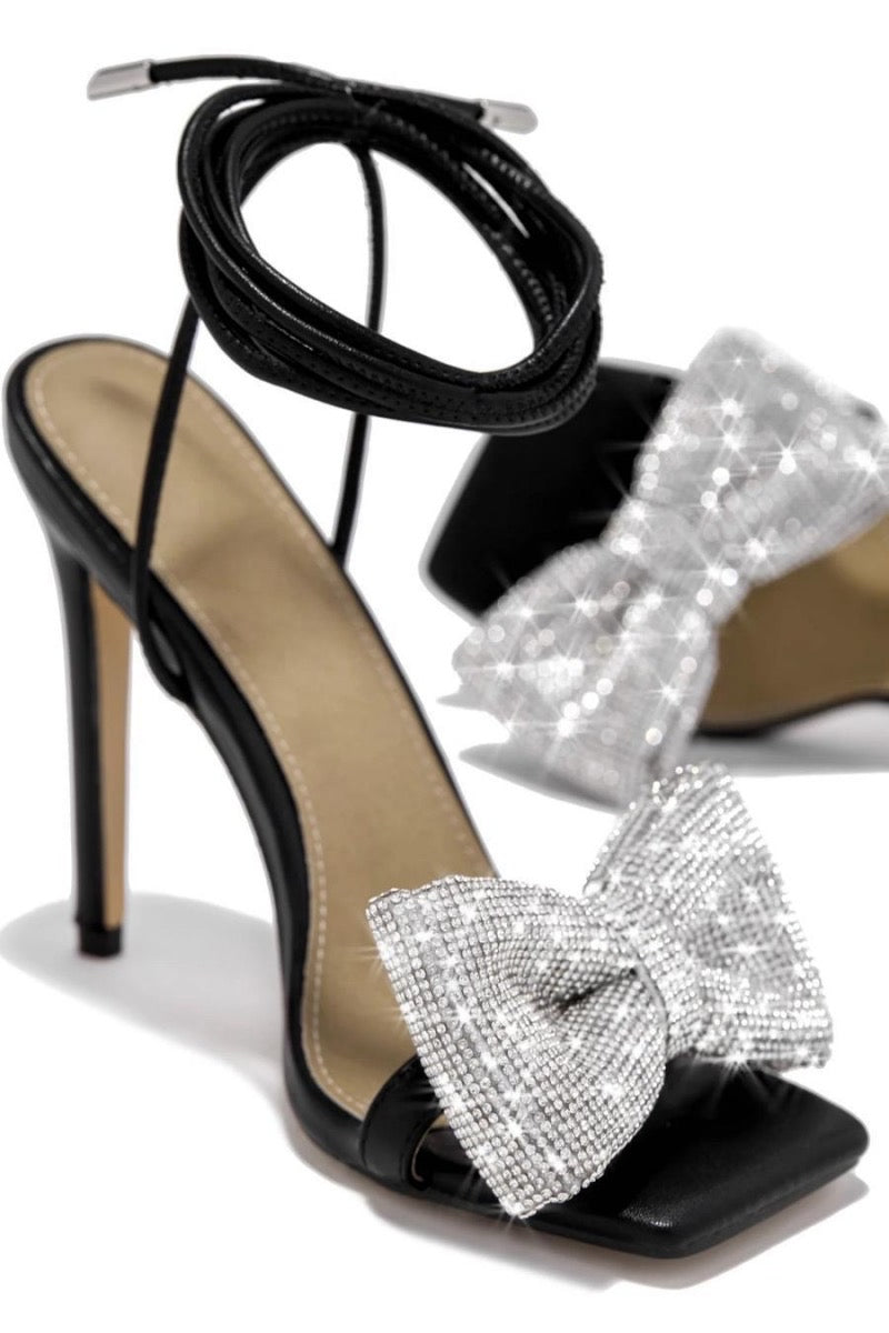 Pretty Little Bow High-Heel Sandal