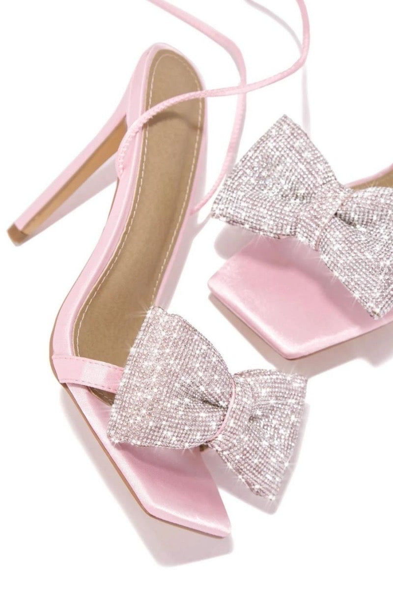 Pretty Little Bow High-Heel Sandal