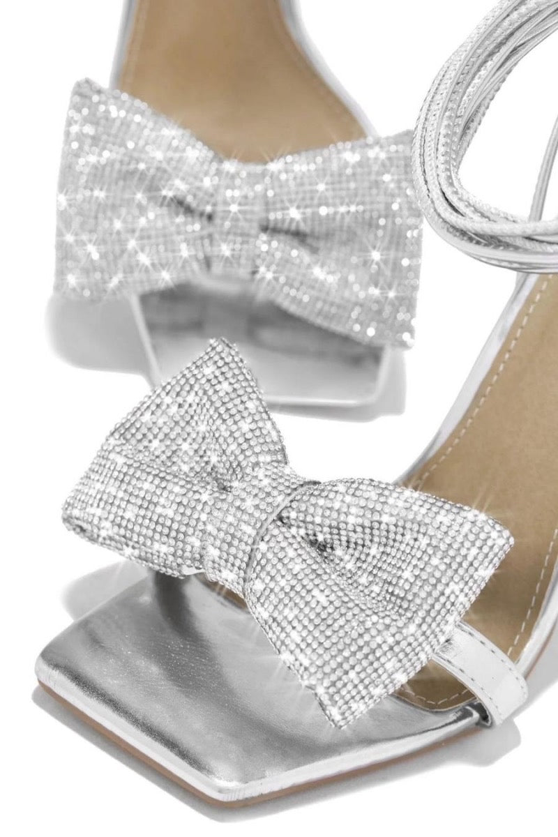 Pretty Little Bow High-Heel Sandal