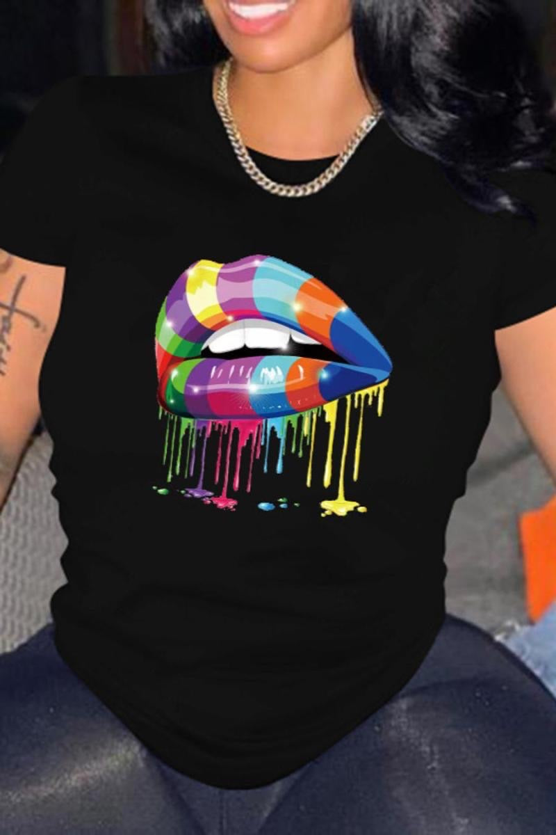 Short Sleeve rainbow T-Shirt