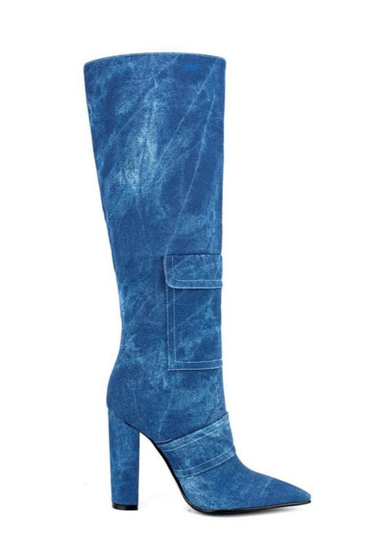Denim Boot