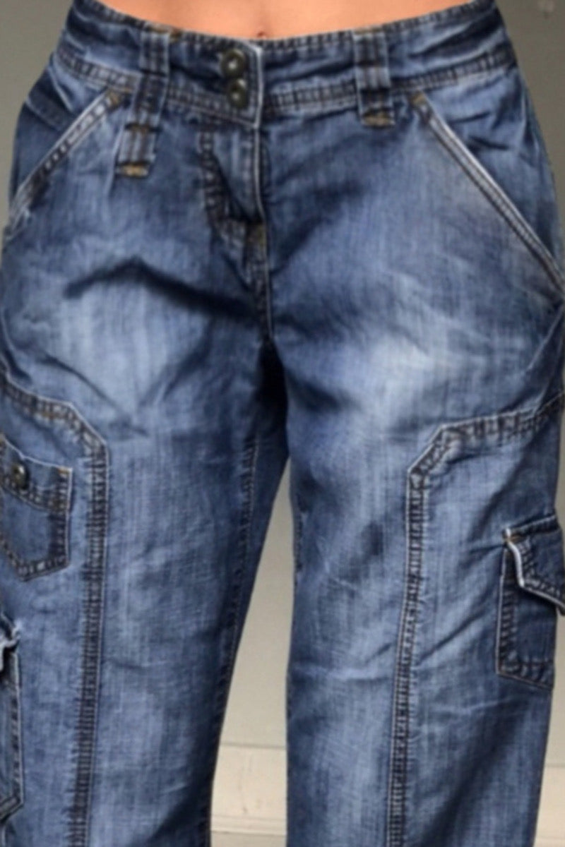 Side Pocket Denim Jeans