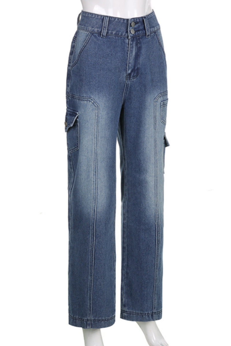 Side Pocket Denim Jeans